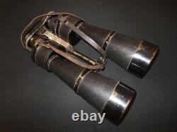 WW2 German Kriegsmarine Leitz D. F. 12x60 NAVAL ISSUE BINOCULARS 1917 REISSUE