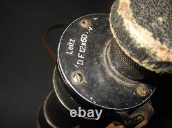 WW2 German Kriegsmarine Leitz D. F. 12x60 NAVAL ISSUE BINOCULARS 1917 REISSUE