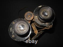 WW2 German Kriegsmarine Leitz D. F. 12x60 NAVAL ISSUE BINOCULARS 1917 REISSUE