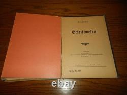 WW2 German Kriegsmarine M. Dv. 847 NAVAL TECHNICAL & REGULATIONS MANUAL GROUP