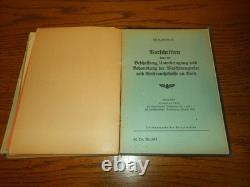 WW2 German Kriegsmarine M. Dv. 847 NAVAL TECHNICAL & REGULATIONS MANUAL GROUP