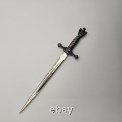WW2 German Kriegsmarine Miniature Naval Dagger Letter Opener 8.25in Original WW2 German Kriegsmarine Miniature Naval Dagger Letter Opener 8.25in Original