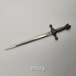 WW2 German Kriegsmarine Miniature Naval Dagger Letter Opener 8.25in Original