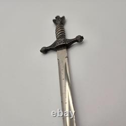 WW2 German Kriegsmarine Miniature Naval Dagger Letter Opener 8.25in Original