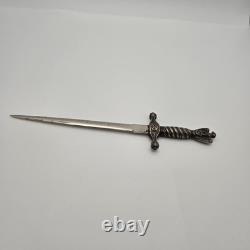 WW2 German Kriegsmarine Miniature Naval Dagger Letter Opener 8.25in Original