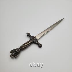 WW2 German Kriegsmarine Miniature Naval Dagger Letter Opener 8.25in Original