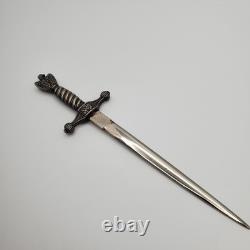 WW2 German Kriegsmarine Miniature Naval Dagger Letter Opener 8.25in Original