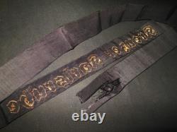 WW2 German Kriegsmarine Mützenband SAILOR CAP TALLEY KREUZER KARLSRUHE