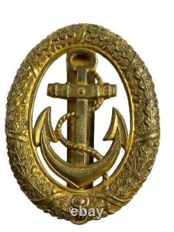 WW2 German Kriegsmarine Navy Wacht Watch Officers Badge
