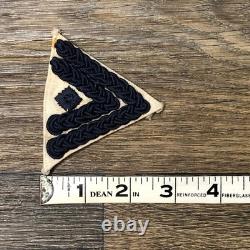 WW2 German Kriegsmarine Oberstabsgefreiter Sommeranzug White Sleeve Rank Patch