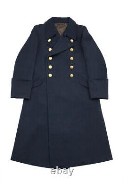 WW2 German Kriegsmarine Officer Gabardine Greatcoat XL