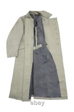 WW2 German Kriegsmarine Officer Rubberized Raincoat XL