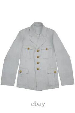 WW2 German Kriegsmarine Officer Summer white Jacket tunic