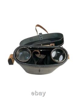 WW2 German Kriegsmarine Officers Binoculars 10 X 50 beh In Leather Case