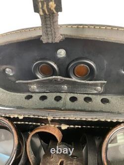 WW2 German Kriegsmarine Officers Binoculars 10 X 50 beh In Leather Case