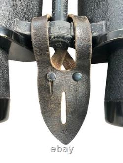 WW2 German Kriegsmarine Officers Binoculars 10 X 50 beh In Leather Case