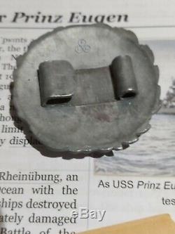 WW2 German Kriegsmarine Prinz Eugen German Officer Belt Buckle IX-300 USN