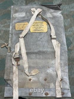 WW2 German Kriegsmarine Rubber Boat Pack Hull Backpack Rucksack Carrier