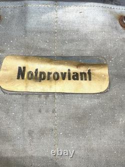 WW2 German Kriegsmarine Rubber Boat Pack Hull Backpack Rucksack Carrier