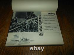 WW2 German Kriegsmarine Skagerrak Kalender 1937 DESK CALENDAR COMPLETE