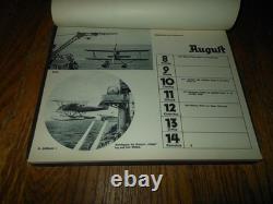 WW2 German Kriegsmarine Skagerrak Kalender 1937 DESK CALENDAR COMPLETE