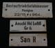 WW2 German Kriegsmarine System ID Plaques Set of Three 1943 Buoyancy Depth Gauge
