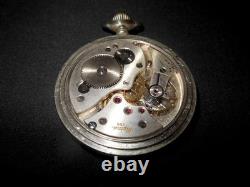 WW2 German Kriegsmarine Taschenuhr KM MARKED POCKET WATCH ALPINA VERY NICE
