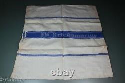 WW2 German Kriegsmarine Tea Towel. Original. Unissued. Nice But Aged. Rare! S331