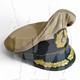 WW2 German Kriegsmarine Tropical Visor Cap Hat Captain Embroidered Visor Cap