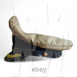 WW2 German Kriegsmarine Tropical Visor Cap Hat Captain Embroidered Visor Cap