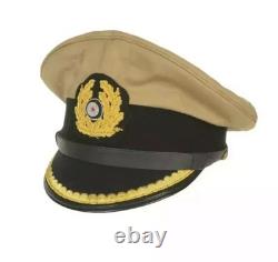 WW2 German Kriegsmarine Tropical Visor Cap Junior Officer US Uniform Air Force 1