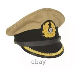 WW2 German Kriegsmarine Tropical Visor Cap Junior Officer US Uniform Air Force 1