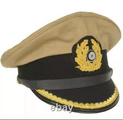 WW2 German Kriegsmarine Tropical Visor Cap Junior Officer US Uniform Air Force 1