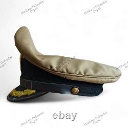 WW2 German Kriegsmarine Tropical Visor Hat/Cap Captain Embroidered Visor Cap
