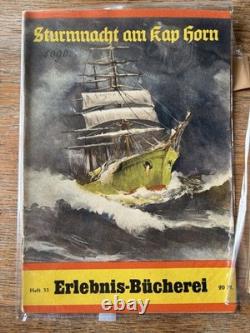 WW2 German Kriegsmarine U-Boat Books Lot Kriegsbücherei Original 1939-45