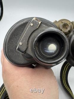 WW2 German Kriegsmarine U-Boat Crew Officer Navy Optics Binoculars 7x50