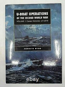 WW2 German Kriegsmarine U-Boat Operations of WW2 Volume 1 Reference Book