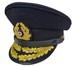 WW2 German Kriegsmarine Visor Cap Admiral Replica Uniform Hat Military Surplus