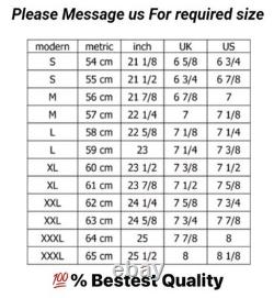 WW2 German Kriegsmarine Visor Cap Admiral Replica Uniform Hat Military Surplus