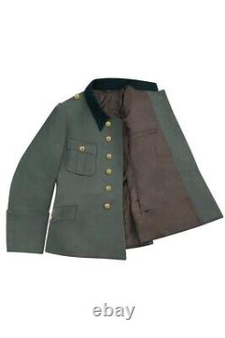 WW2 German Kriegsmarine coastal M35 Officer Gabardine service tunic Jacket