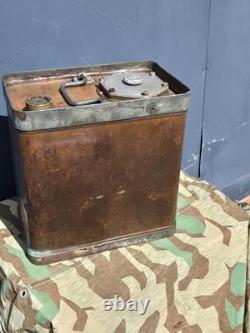 WW2 German Kriegsmarine extremely rare torpedo fuel tank, brass, good condition