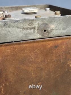WW2 German Kriegsmarine extremely rare torpedo fuel tank, brass, good condition
