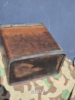 WW2 German Kriegsmarine extremely rare torpedo fuel tank, brass, good condition