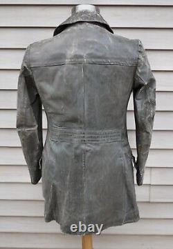 WW2 German Kriegsmarine leather deck US vet estate uniform jacket wehrmacht