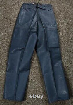 WW2 German Kriegsmarine leather navy US army vet estate uniform pant wehrmacht