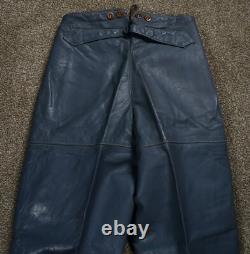 WW2 German Kriegsmarine leather navy US army vet estate uniform pant wehrmacht