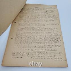 WW2 German Kriegsmarine officer documents paper instructions field Landwehr old