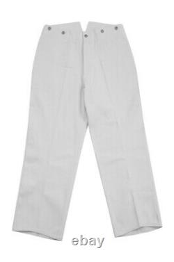 WW2 German Kriegsmarine white cotton trousers