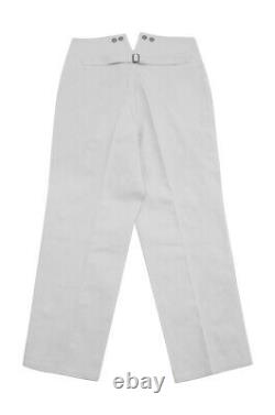 WW2 German Kriegsmarine white cotton trousers L
