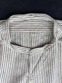 WW2 German Navy Kriegsmarine/Civilian Short, Blue/White Stripe, Maker/Shop Tag